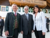 Eröffnungsfeier Mesnergütl Gemeinde Hallwang, 2011-04-29, Foto: Chris Hofer, Bild zeigt: Bgm. Helmut Mödlhammer, Bundespräsident Heinz Fischer, LHF Gabi Burgstaller