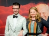 VIENNA, AUSTRIA - MARCH 19: Ulrike Beimpold and Andrei Chitu attend Karl Spiehs 85th birthday celebration on March 19, 2016 in Vienna, Austria. (Photo by Chris Hofer/Getty Images)